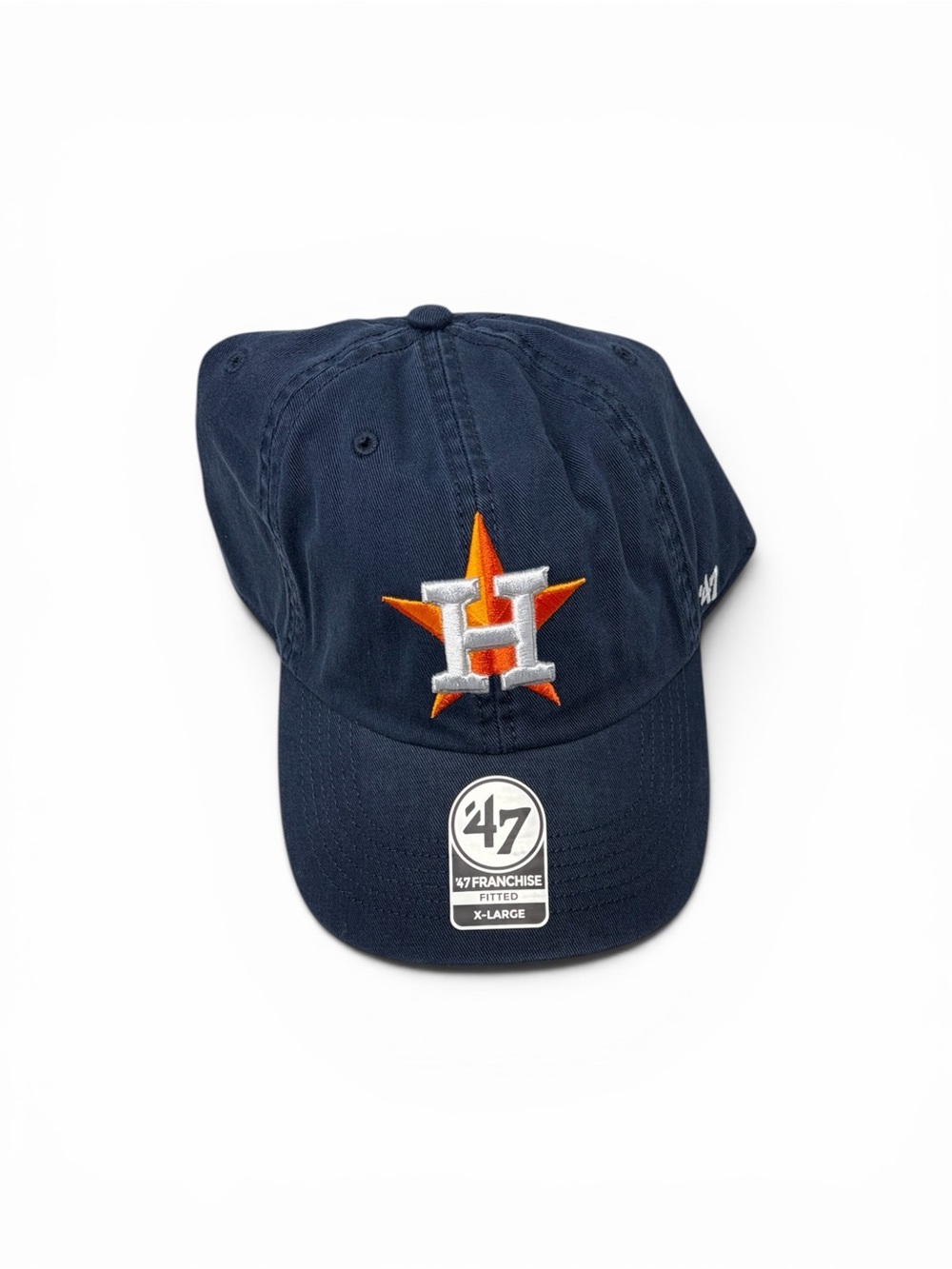 Houston Astros Franchise Logo Fitted Hat Cap